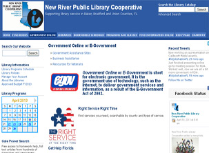 New River Public Library E-government 