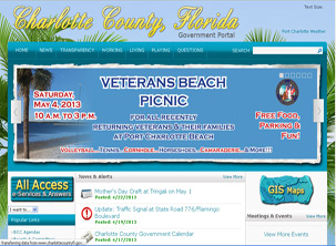 Charlotte County Government Page