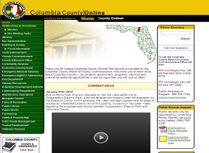 Columbia County Government Page