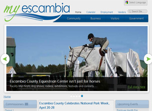 Escambia County Government Page