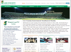 Lee County Government Page